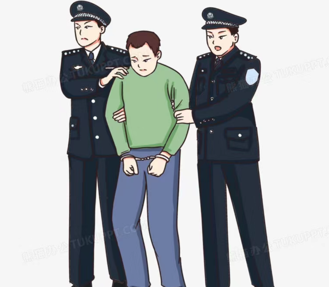 突然间,警察叔叔出现,手铐一戴,我差点以为自己成了间谍