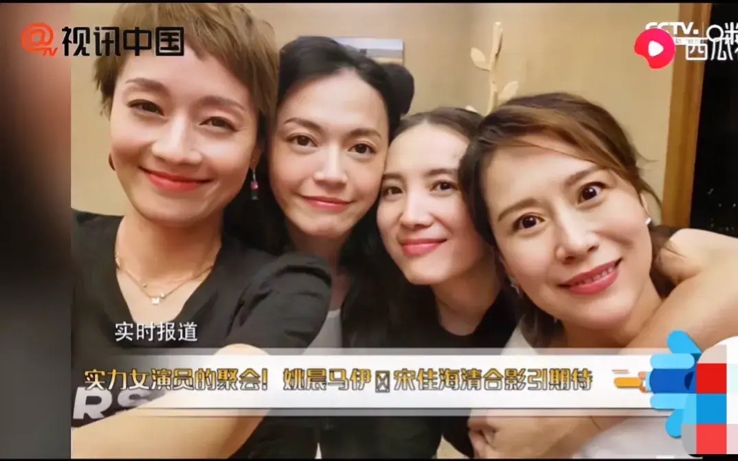 马伊琍,姚晨,宋佳,海清四人同框,养眼!
