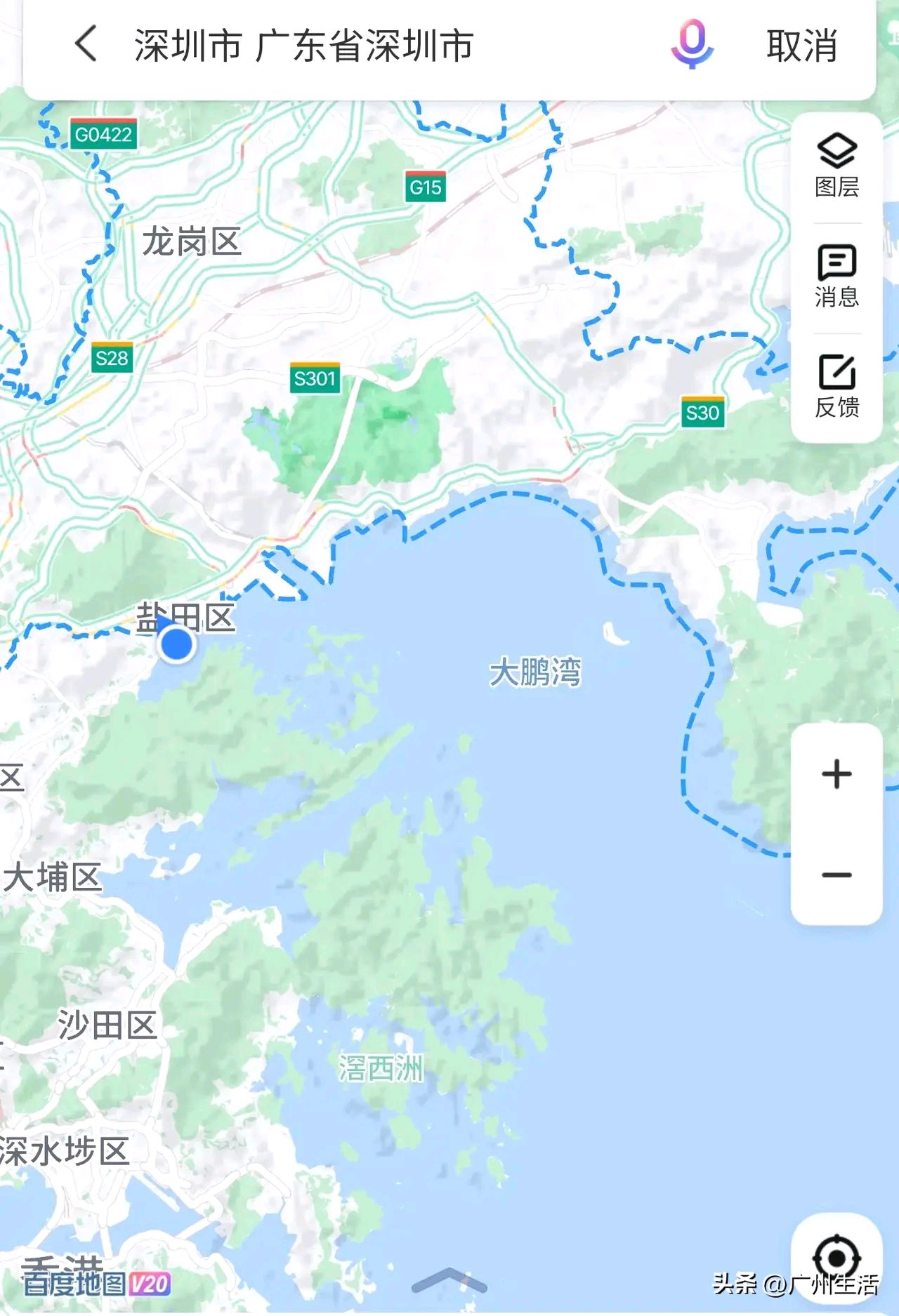 原本大鹏湾为香港与深圳共有,后来为便于管理,全划给了香港.