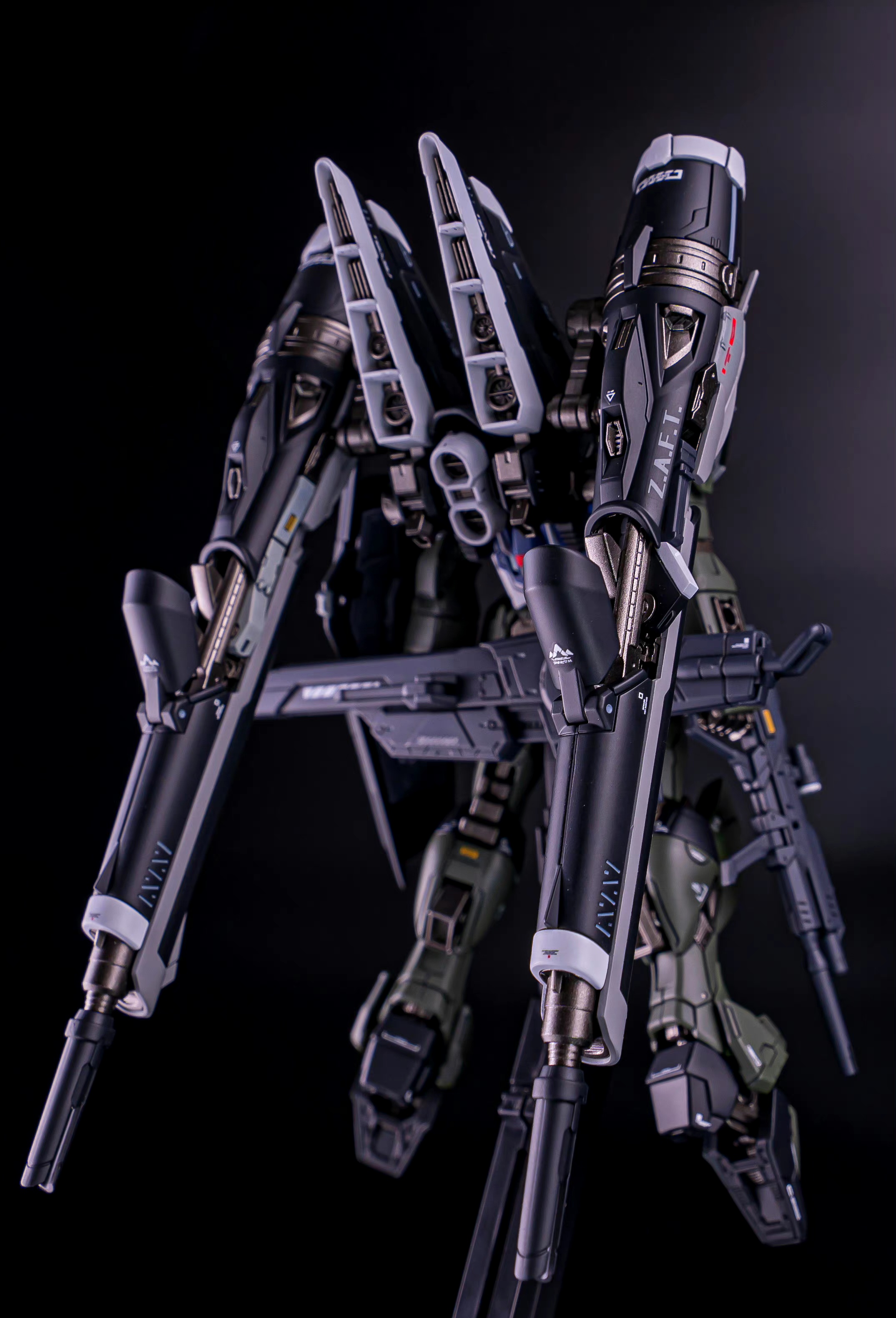 制作的rg 炮装脉冲高达specⅡ出自电影《机动战士高达seed freedom》