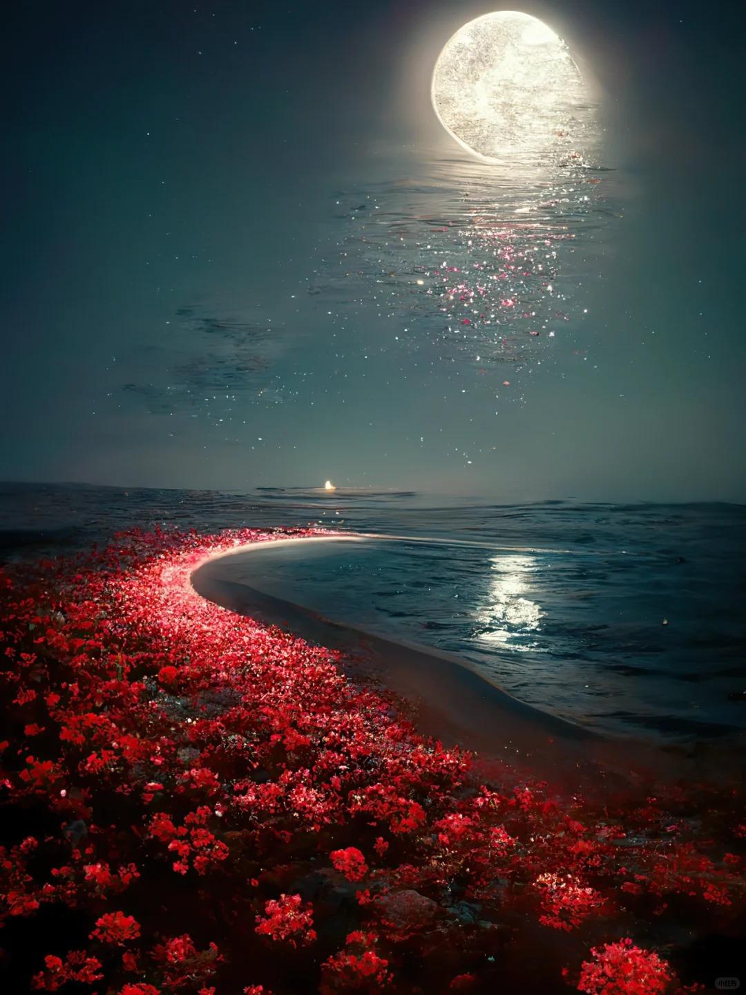 小时不识月,呼作白玉盘.46句月色非常唯美诗词,欲上青天揽明月