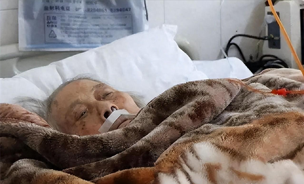 "1995年沈阳一位91岁的老人躺在病床上,在她人生的最后时刻老人将心中