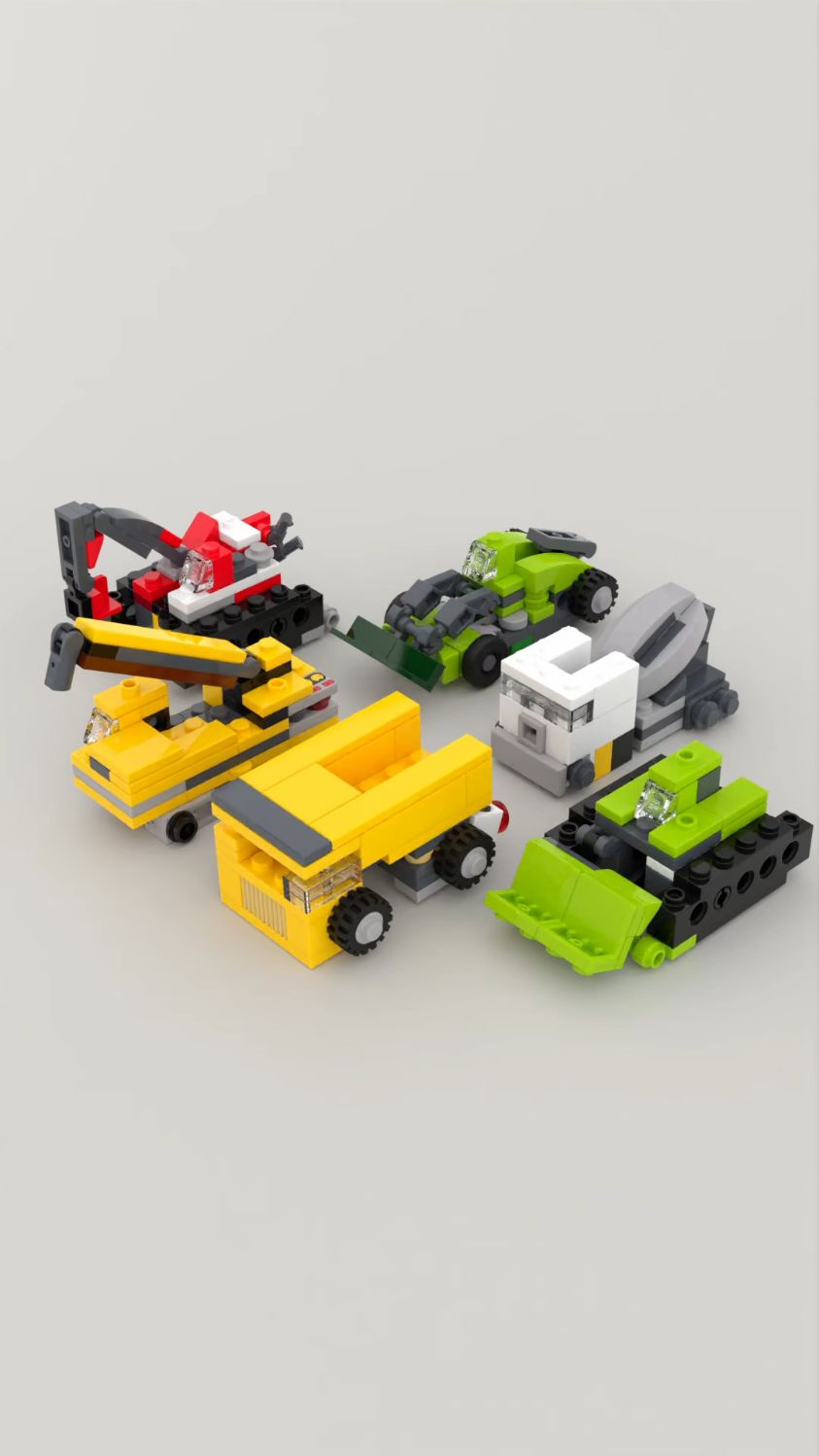 积木版的变形金刚大力神