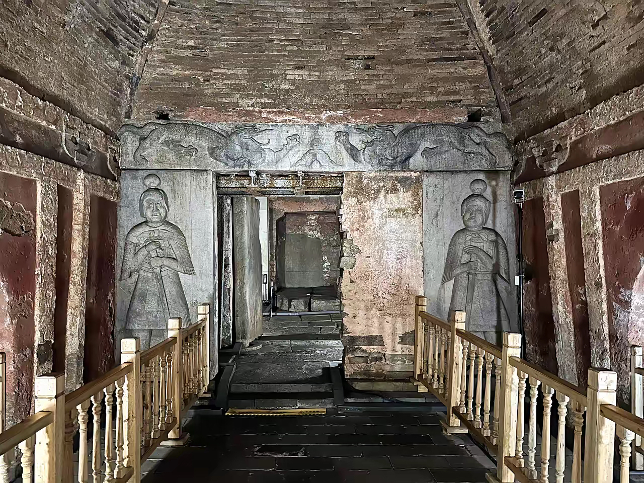 悼陵监村古代图片宋徽宗地宫汉文帝霸陵内部3d复原图孝文帝长陵墓室