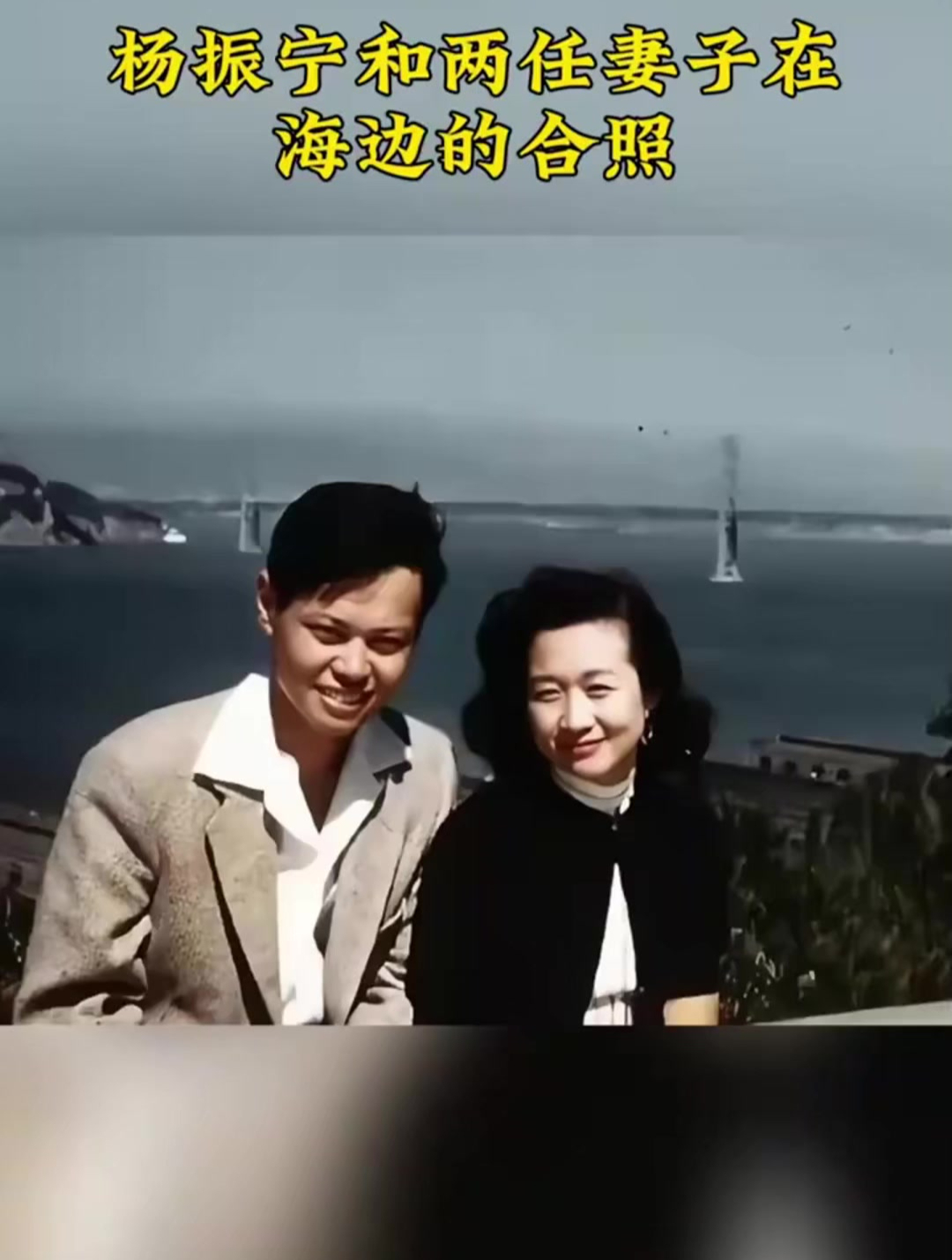 杨振宁两任老婆的照片图片