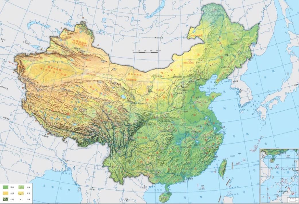 江苏地形之平