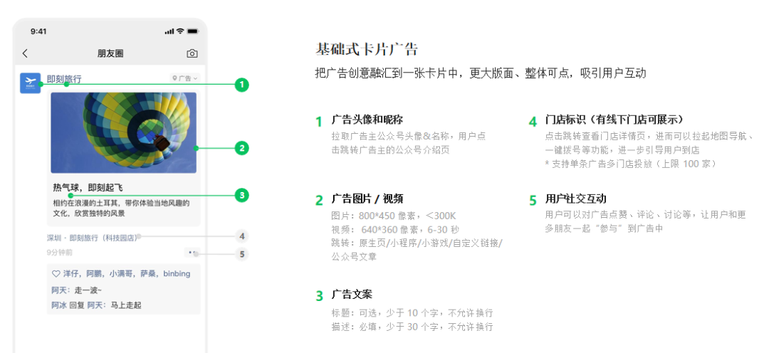 朋友圈投放广告的费用=朋友圈广告投放时间收费价格一样吗