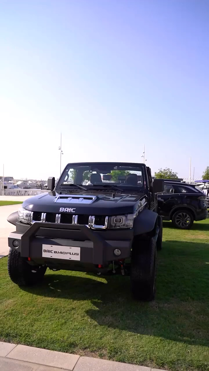 北京bj40敞篷版 "亮相