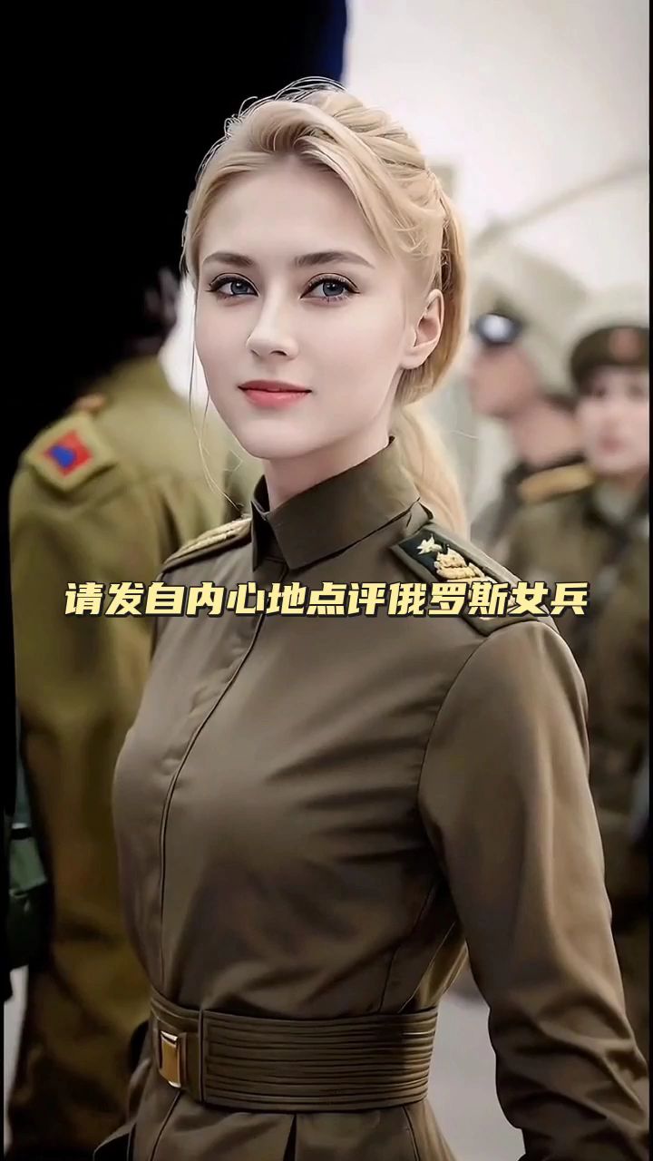 俄罗斯女兵的艳丽将改变你的审美观