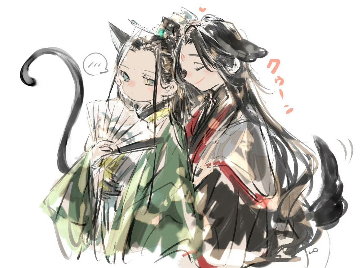 人渣反派自救系统# 傲娇小猫和傻乐狗狗