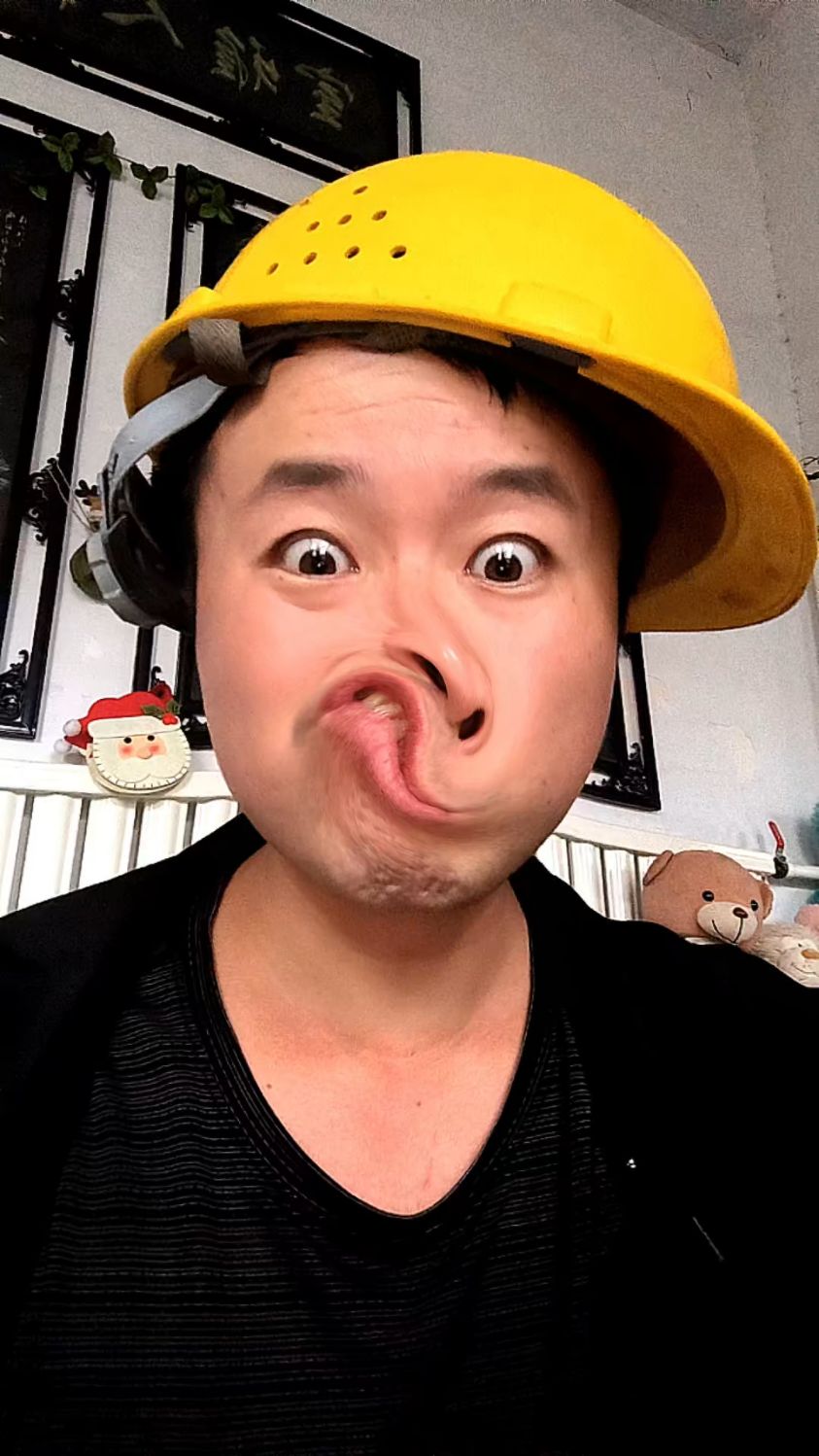我的嘴巴都被你气歪了.
