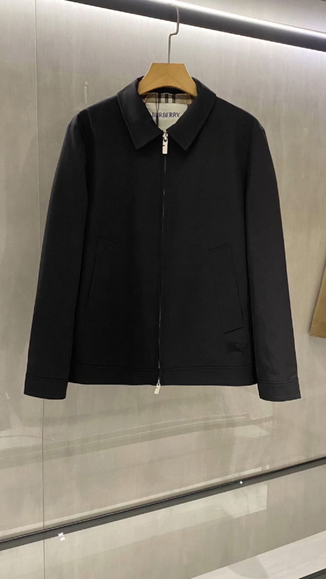 巴宝莉商务休闲男士夹克