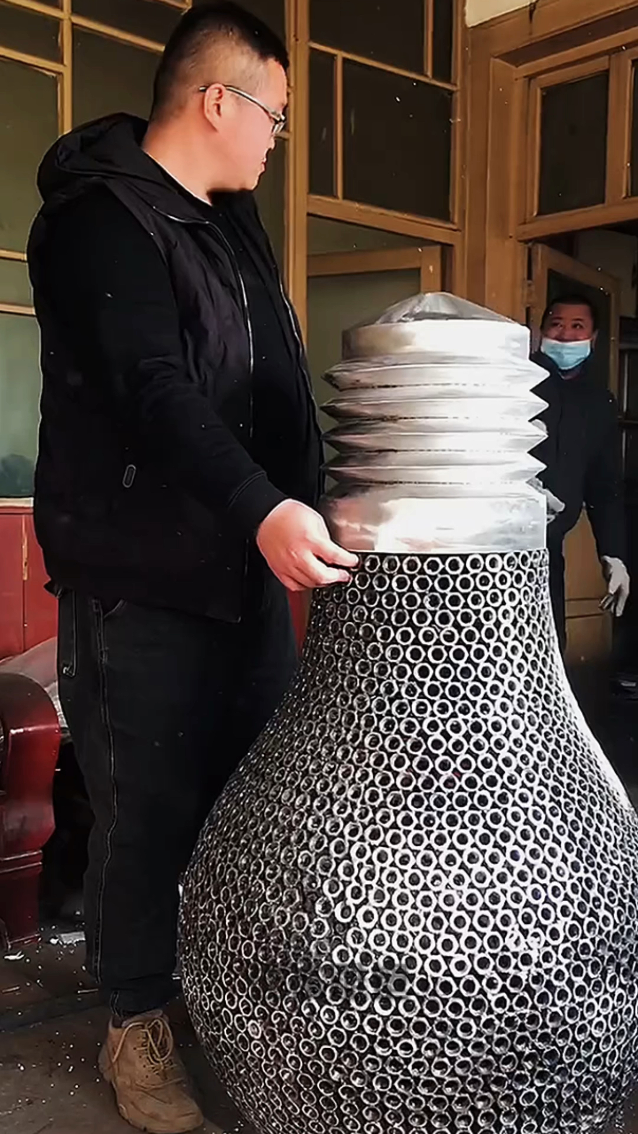 雕塑摆件制作过程