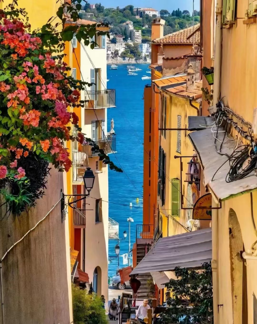 尼斯,位于法国的东南部的地中海沿岸,具体属于普罗旺斯-阿尔卑斯-蓝色