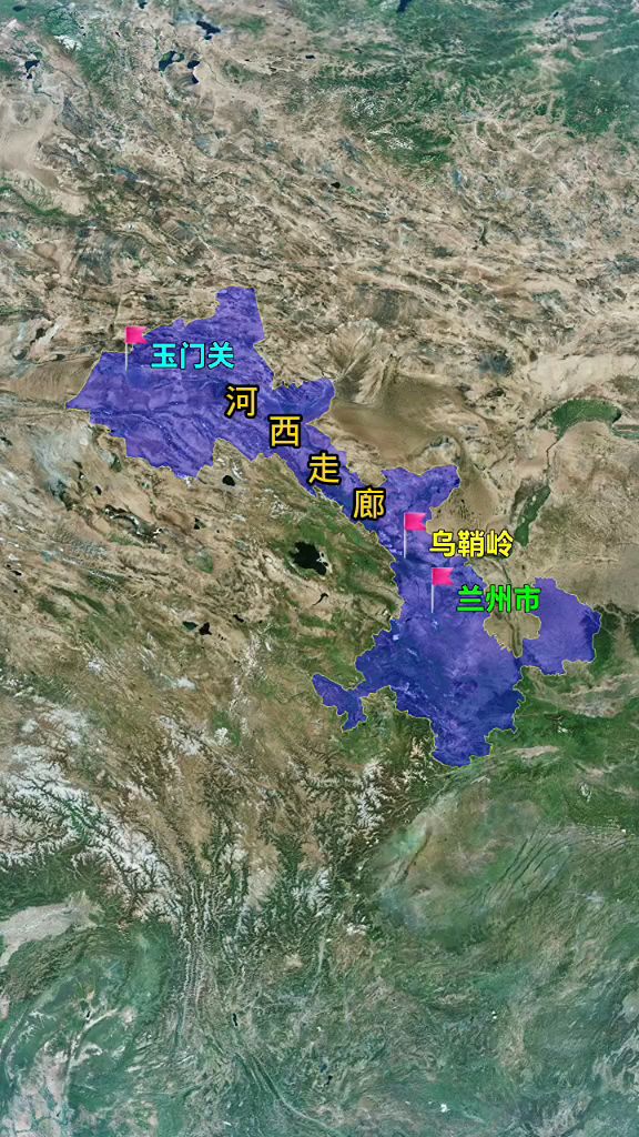 玉门关位置地图图片