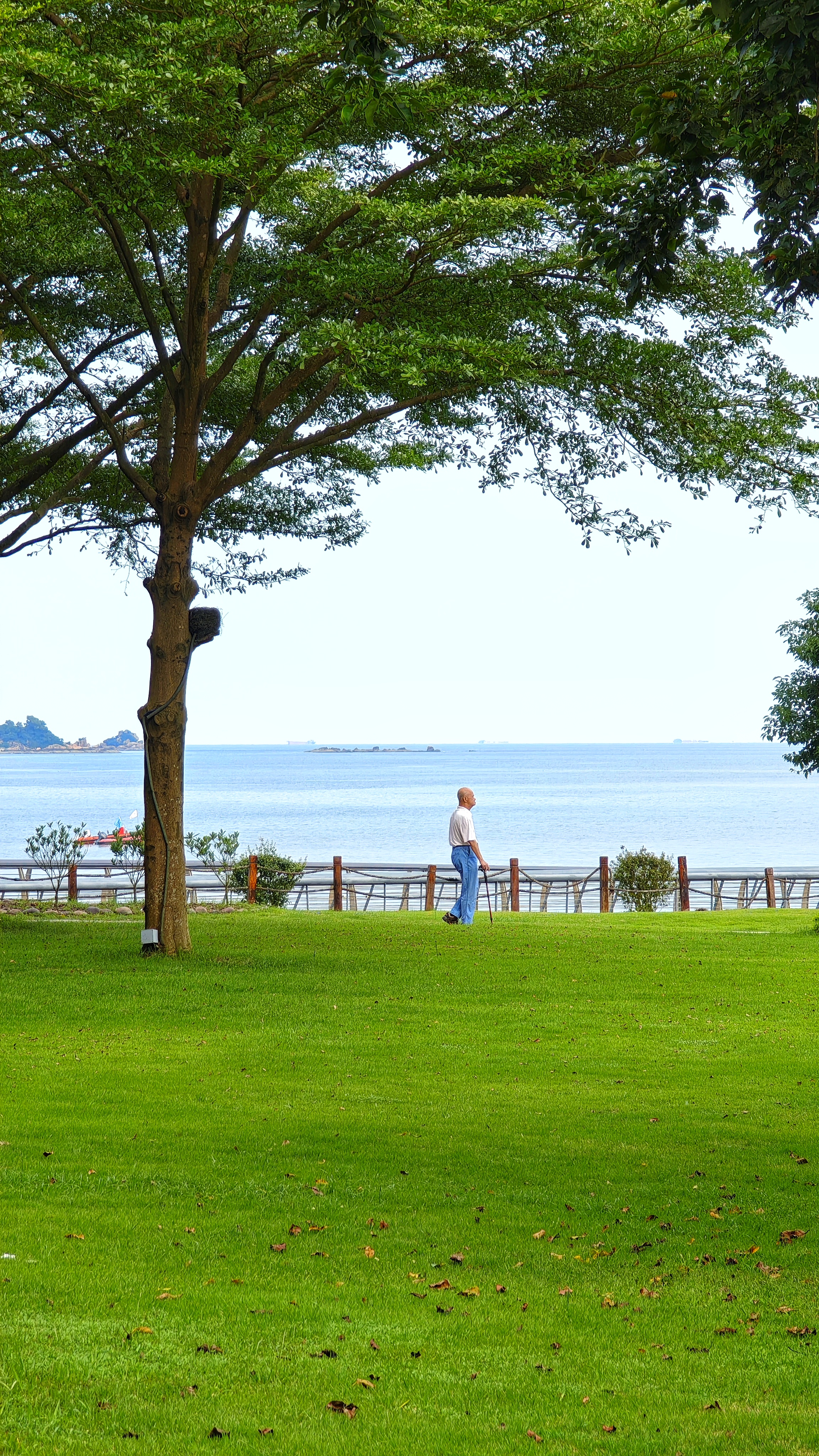 珠海海天驿站公园游玩攻略,人少景美,伸向大海景观栈道  珠海海天驿站