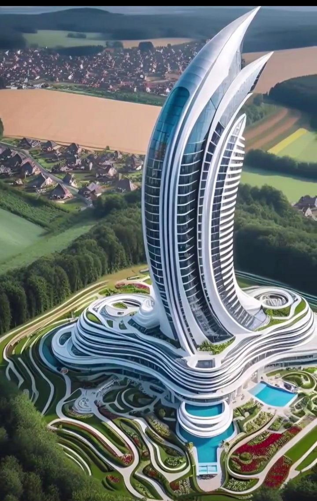 艺术来源于生活,看看这样的建筑设计的确实独具一格