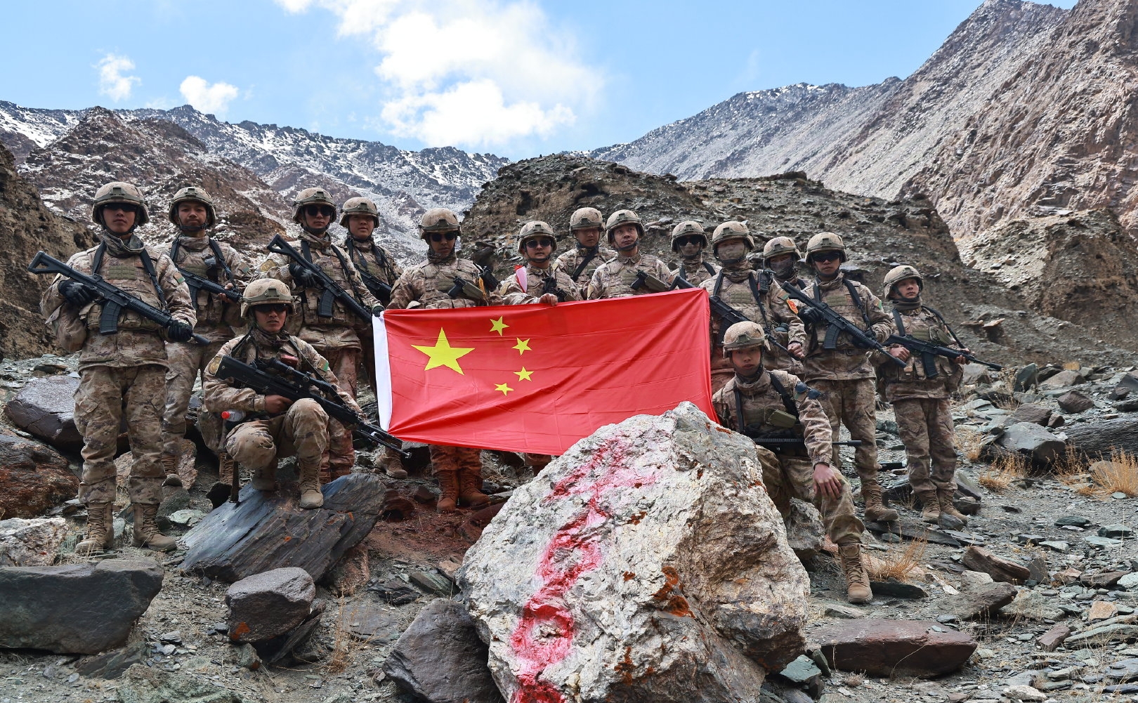 高原战士|戍边战位|共庆华诞