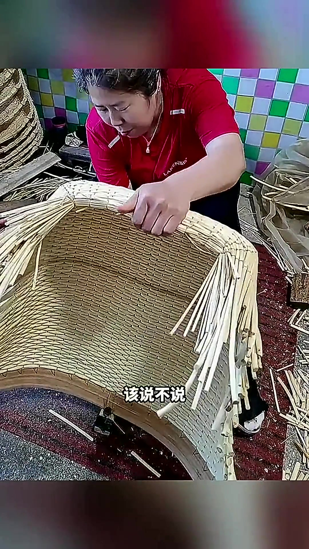 簸箕的制作过程图片