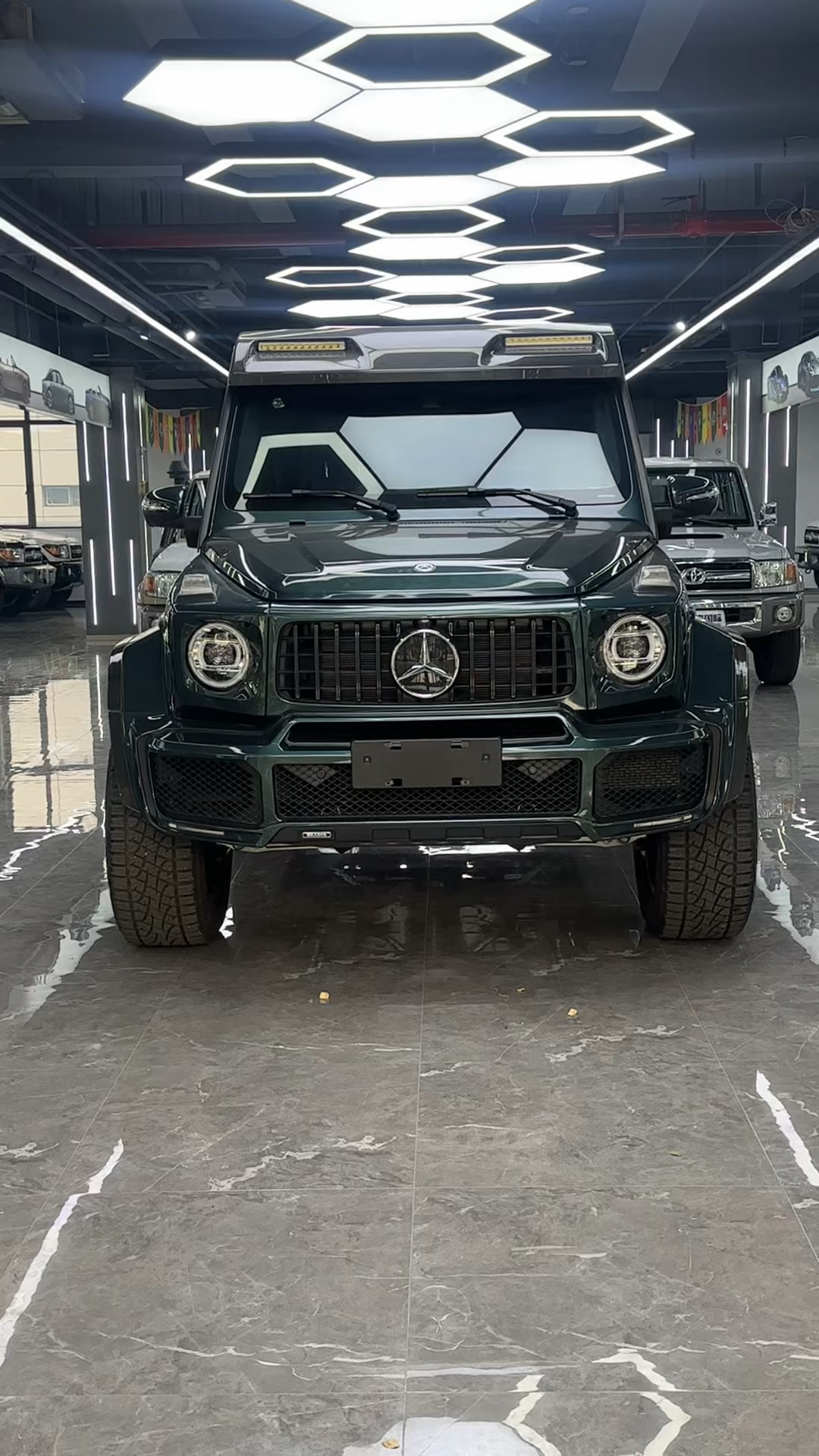 奔驰大g版4x4亮相