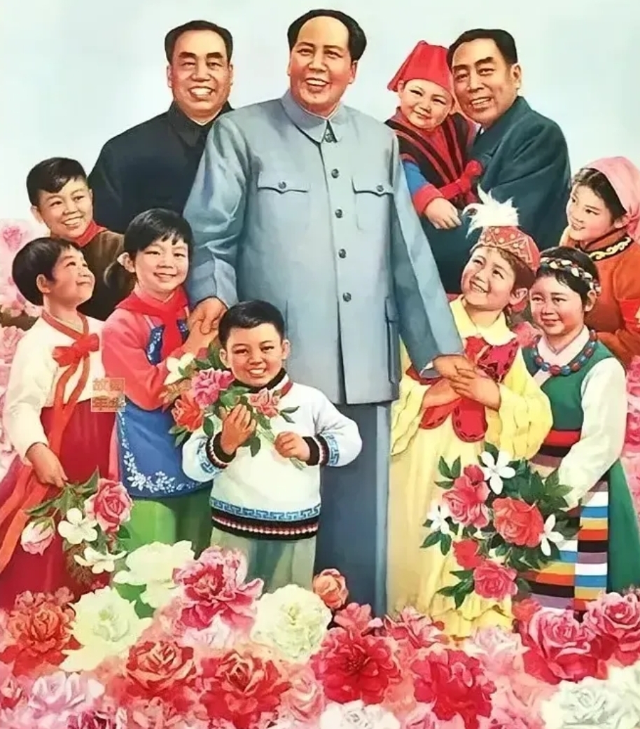 伟人与少年!年画作品鉴赏#大学第一课