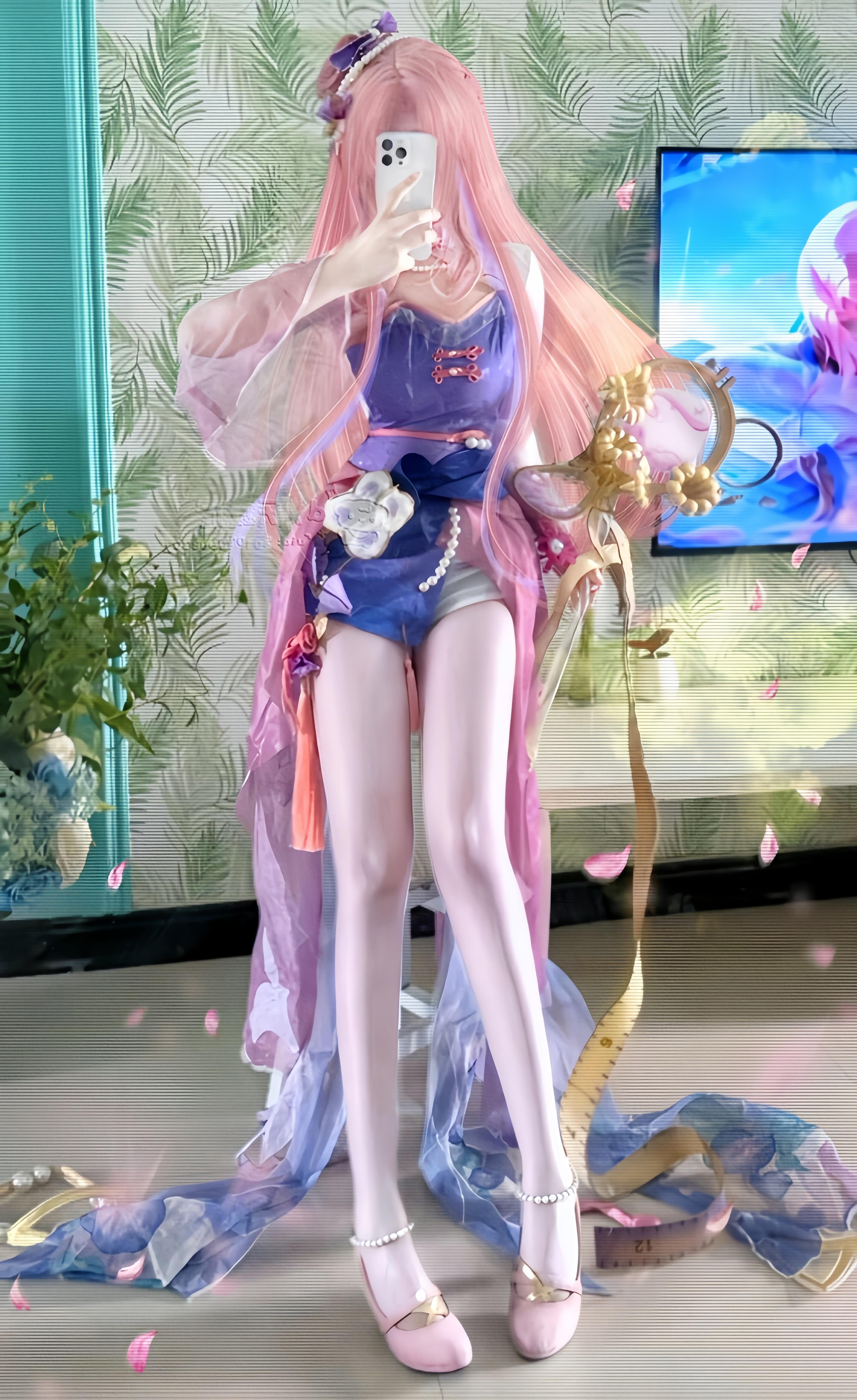 王者荣耀cos王昭君乞巧织情