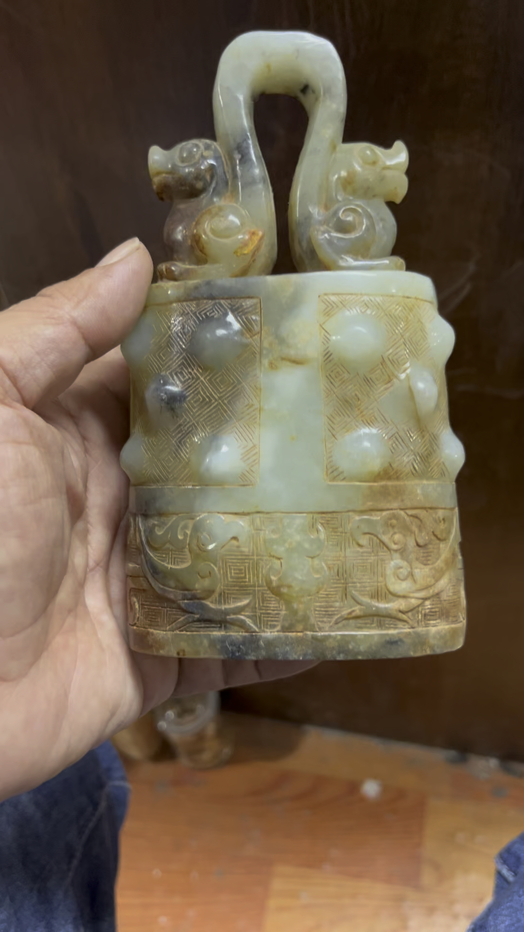 和田玉 古玉 古玩 收藏品 古董 收藏品 战汉