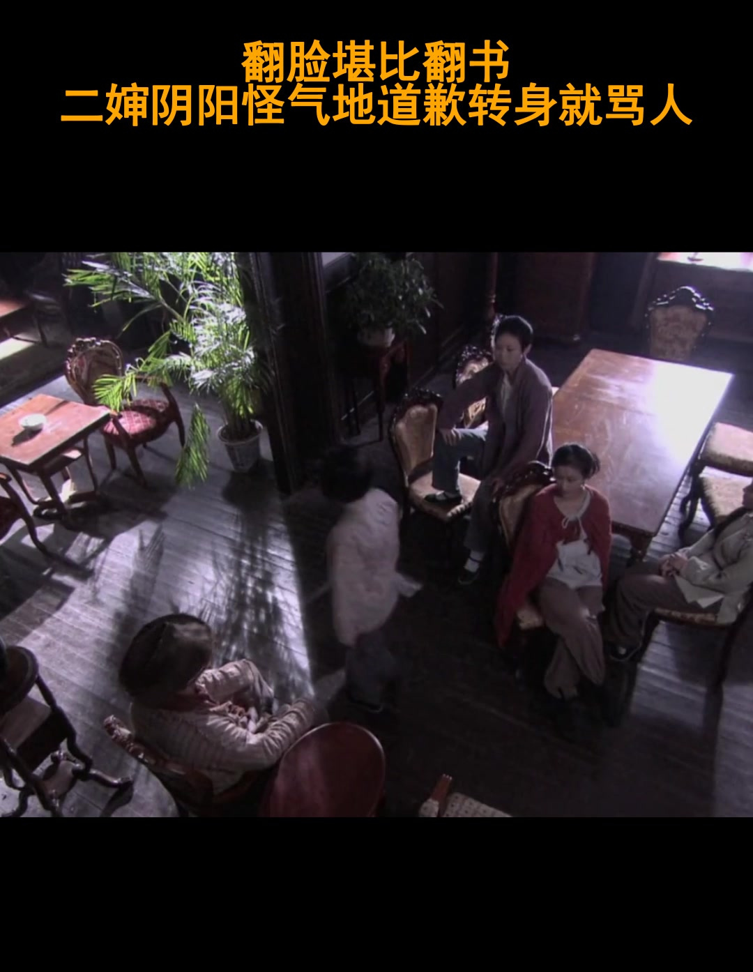 翻脸堪比翻书,二婶阴阳怪气地道歉转身就骂人