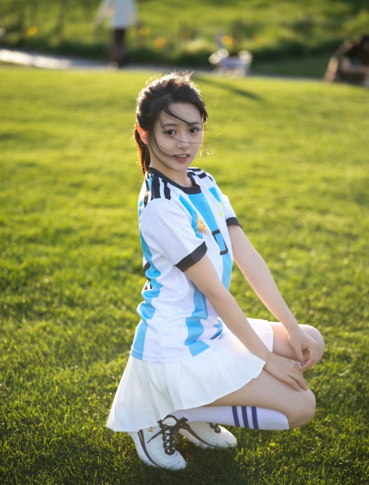 足球宝贝,爱上阿根廷队的新10号,忘记梅西.#茅小福评论