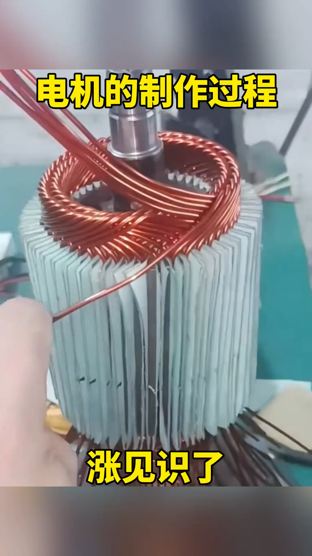 电机的制作过程,涨见识了