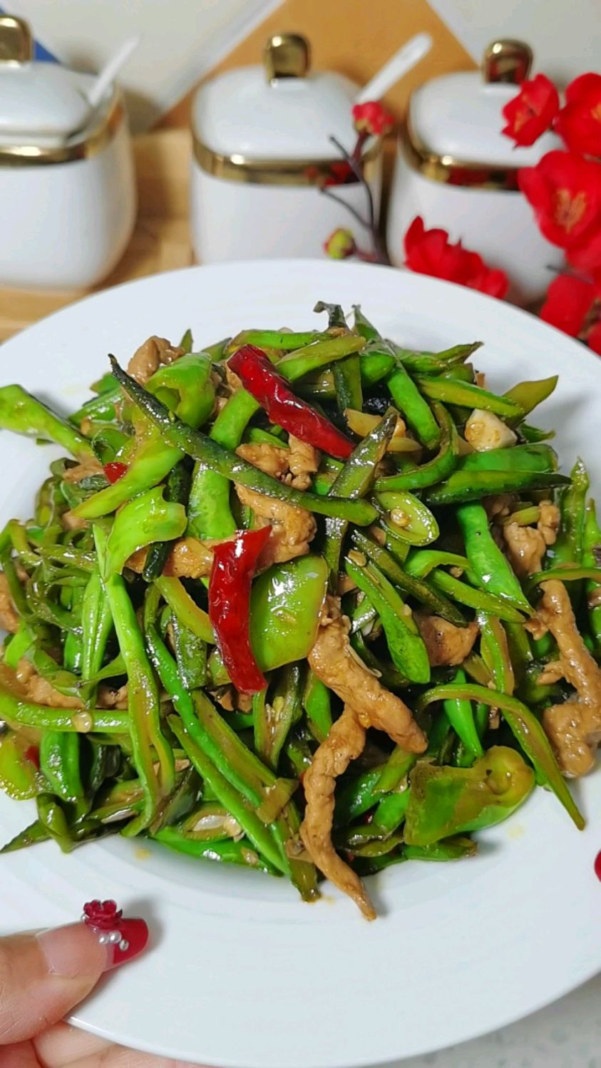 这个菜你们那也叫气豆吗?像我这么做妥妥的下酒下饭菜