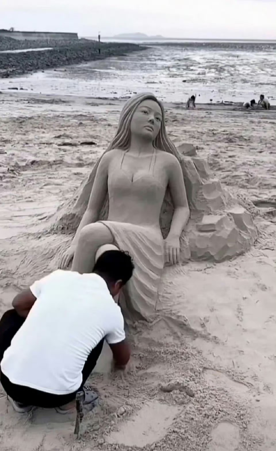 这绝对是高手中的高手,沙雕美女栩栩如生,细节都勾勒的非常完美,堪称