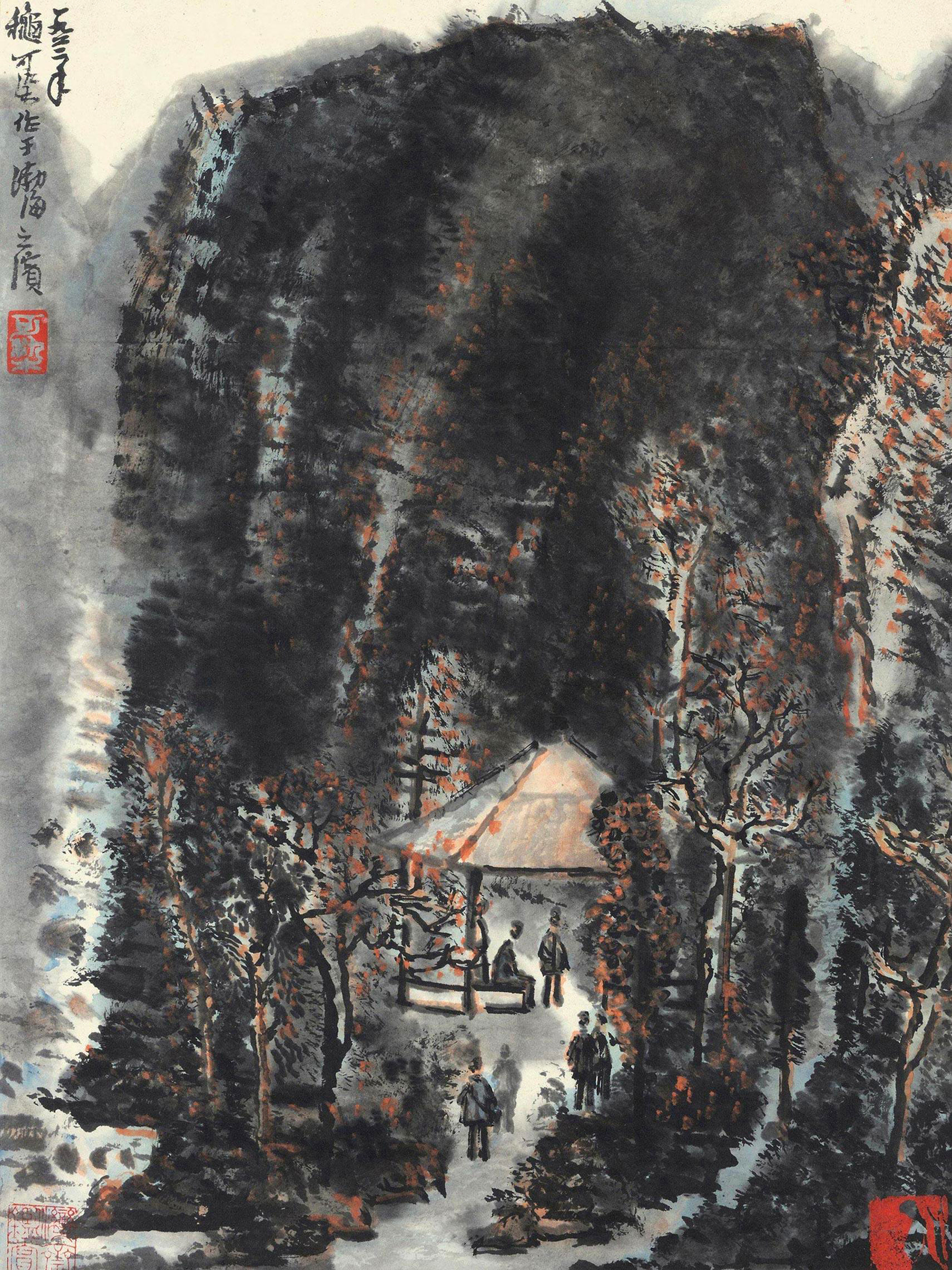 李可染  国画赏析  高清图  之十三