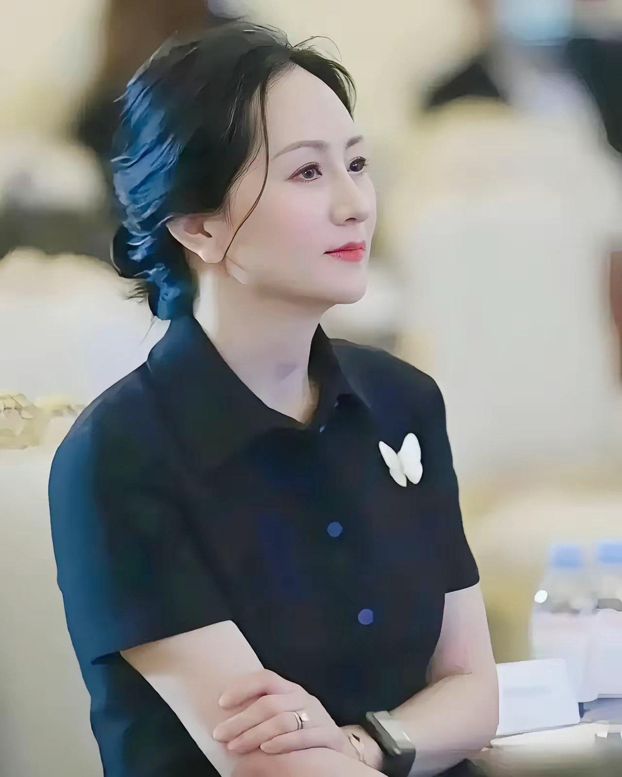 华为总裁老婆照片图片