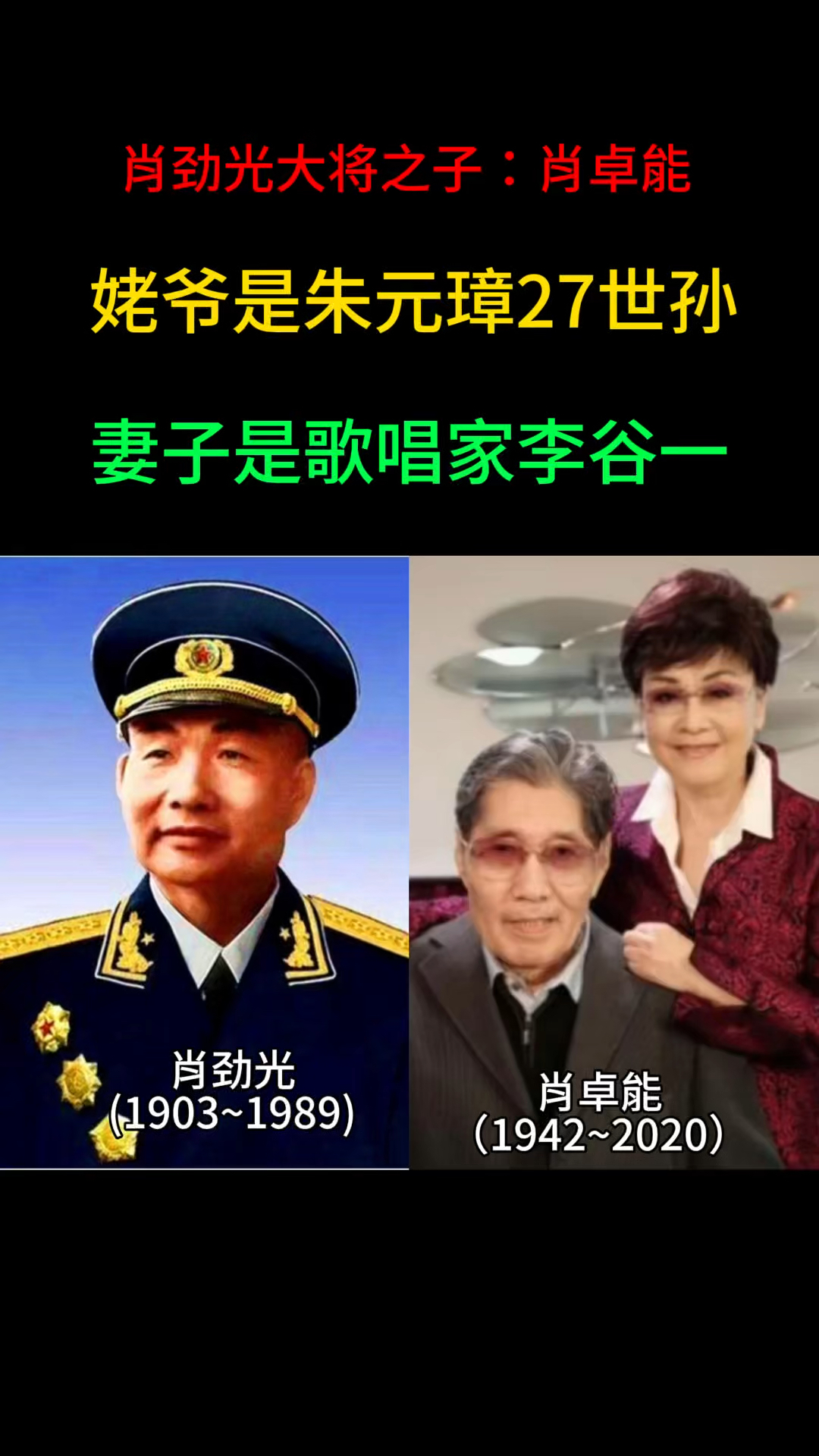 李谷一资料简介图片