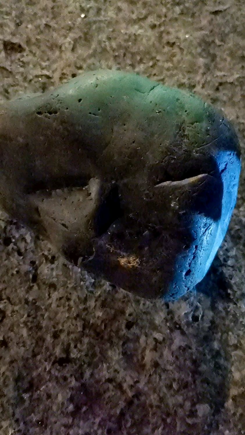 路边偶遇人脸石头,奇异的石头会唱歌!