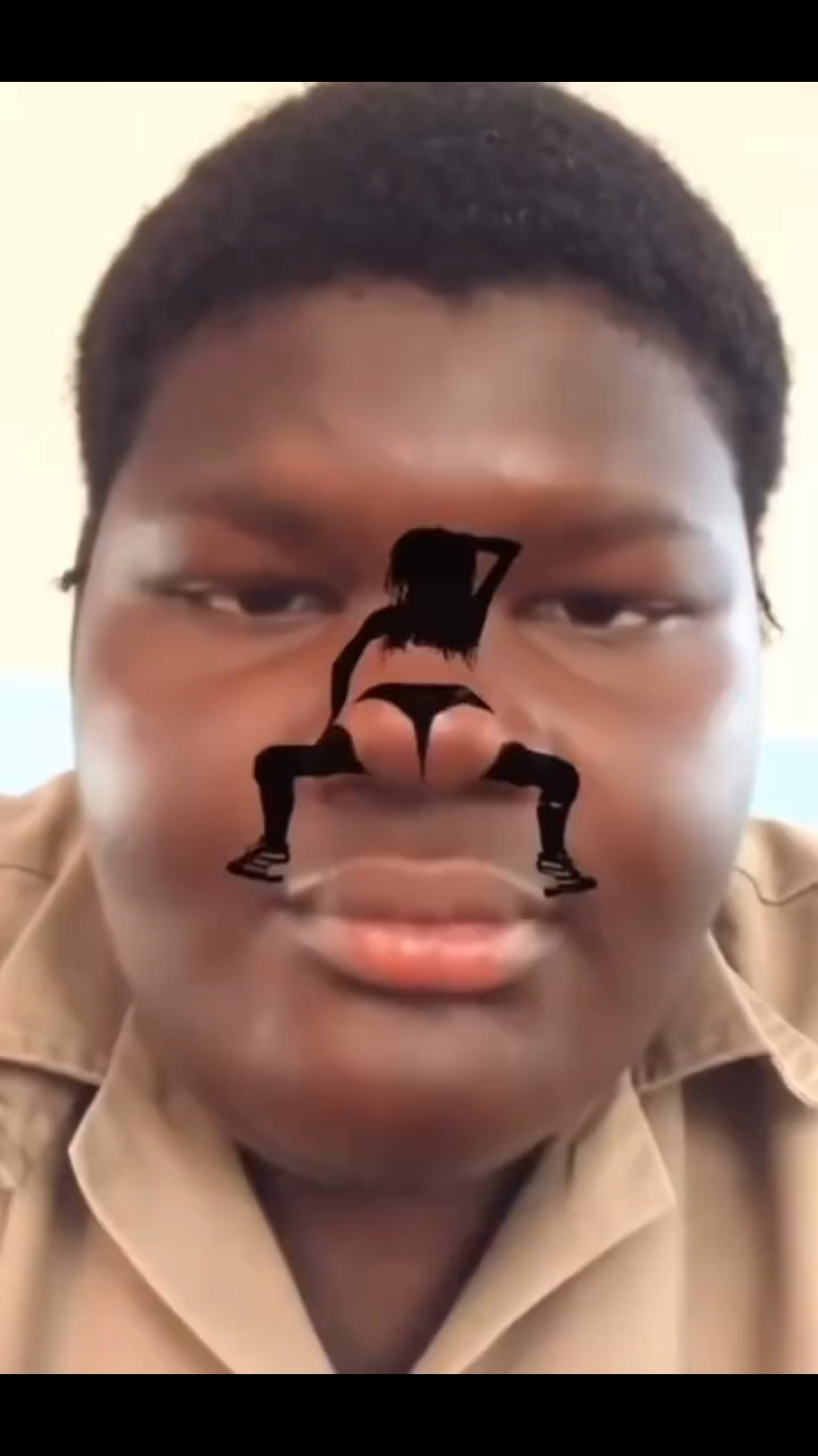 小胖子行为鼻子舞"迷惑行为搞笑"