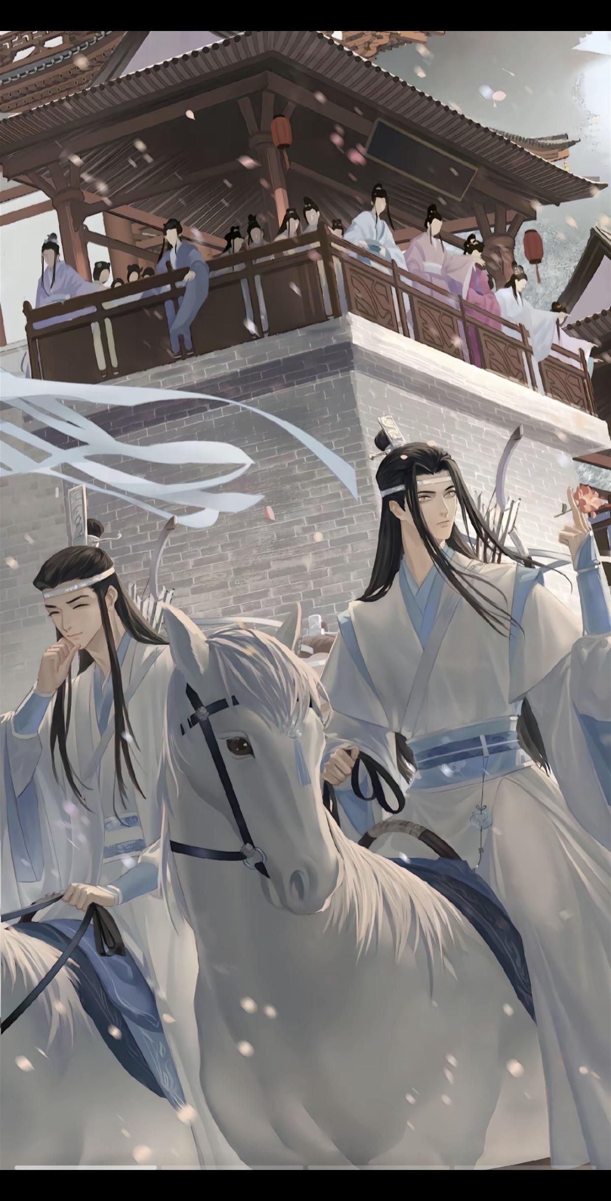 魔道祖师壁纸双人图片