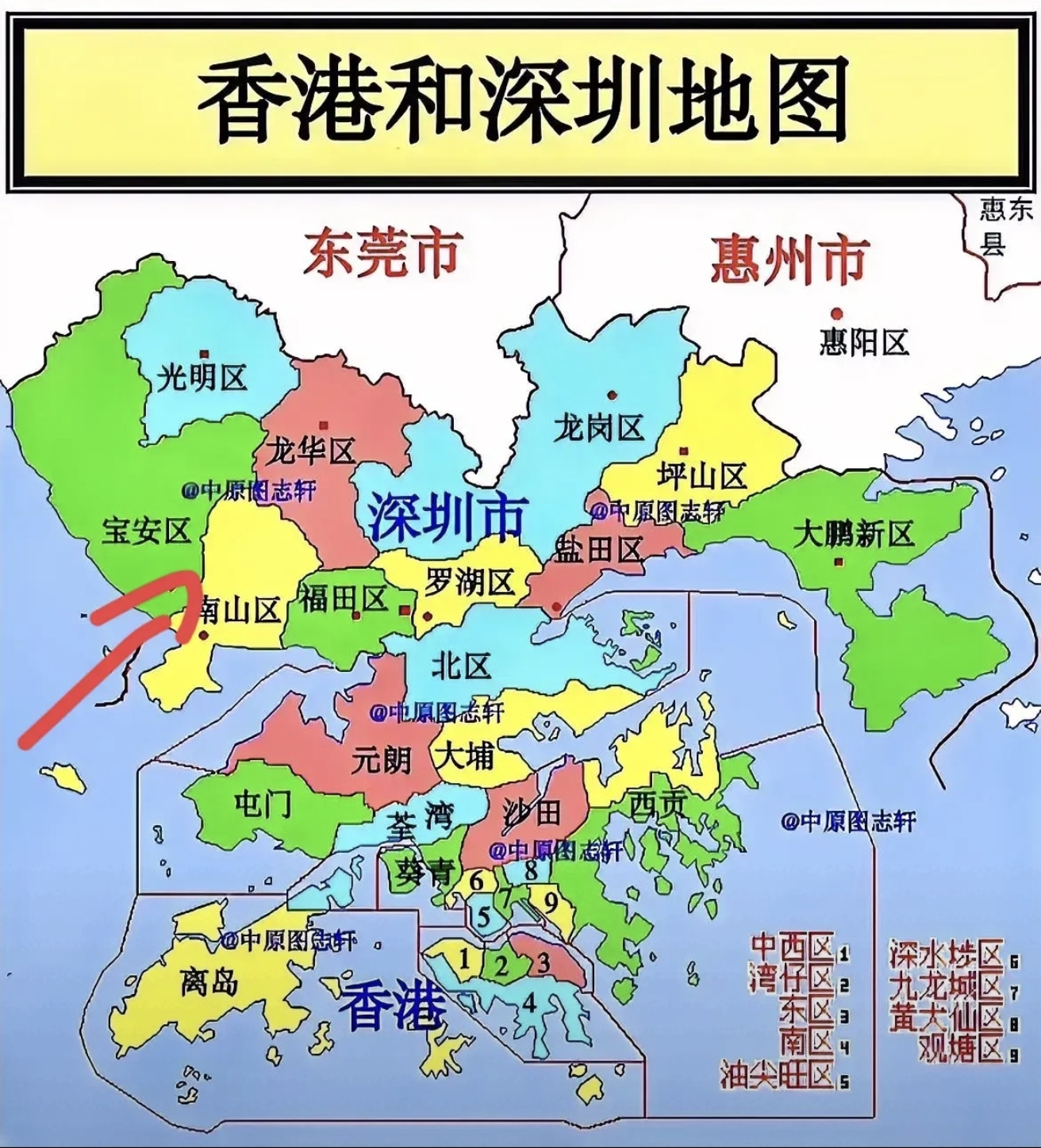 连我自己都对深圳地图深圳市地图深圳地图最新全图高清版深圳地图各区