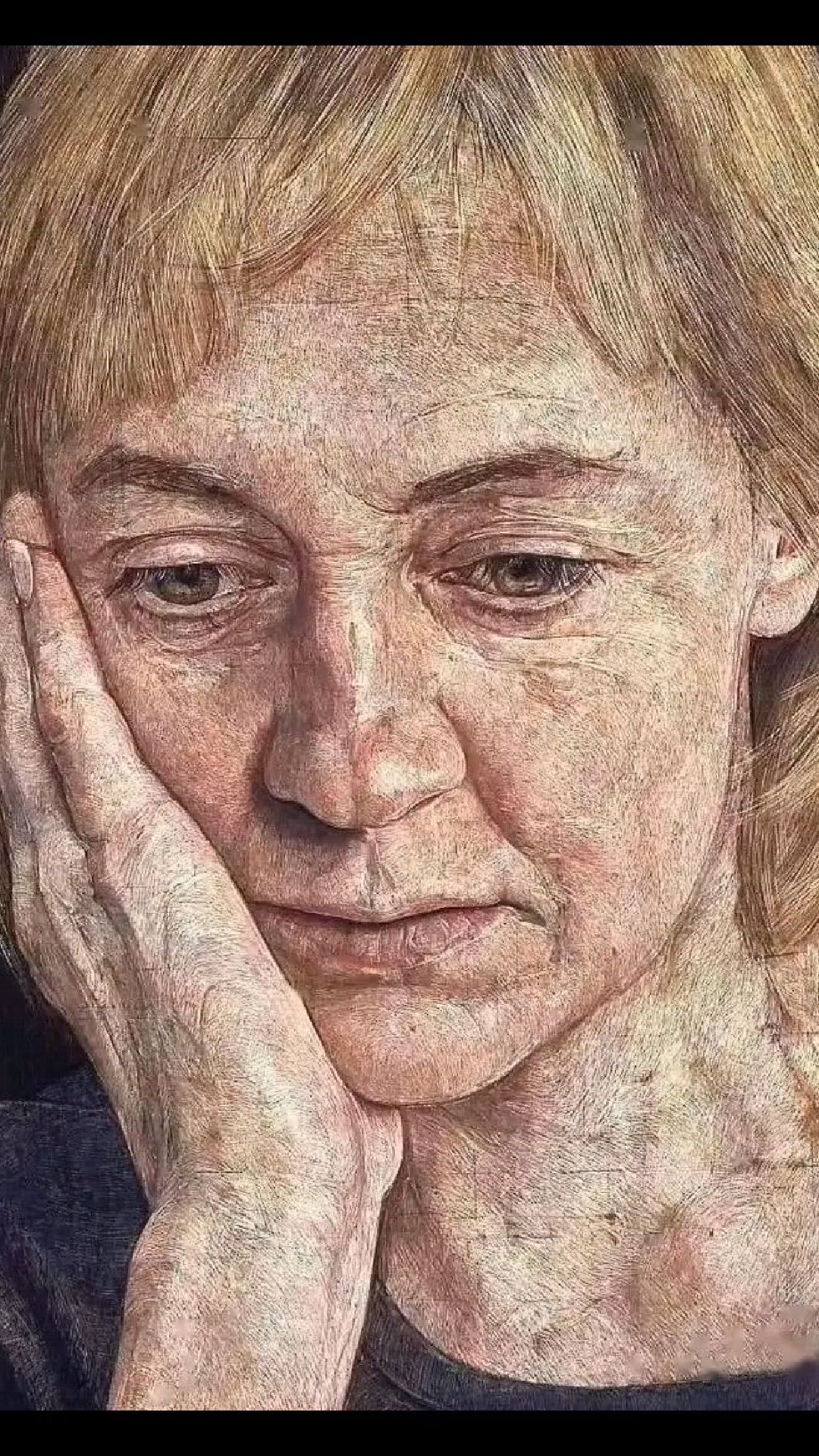 安东尼·威廉姆斯,英国人 他坚持坦培拉这古老的传统绘画技法作画