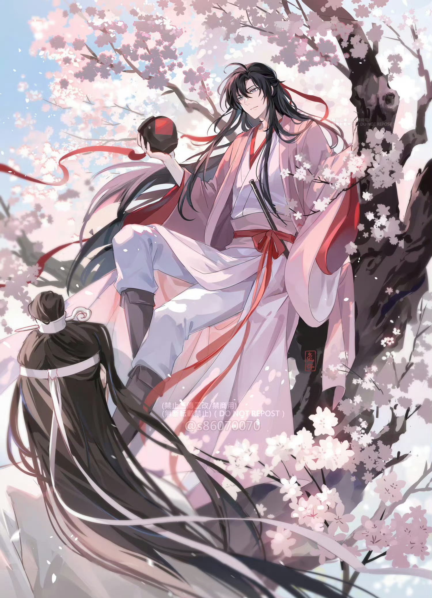 魔道祖师  粉衣的羡羡虽然少见