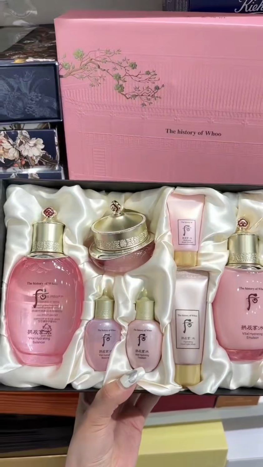 whoo 后水妍套盒,肌肤的水润盛宴!