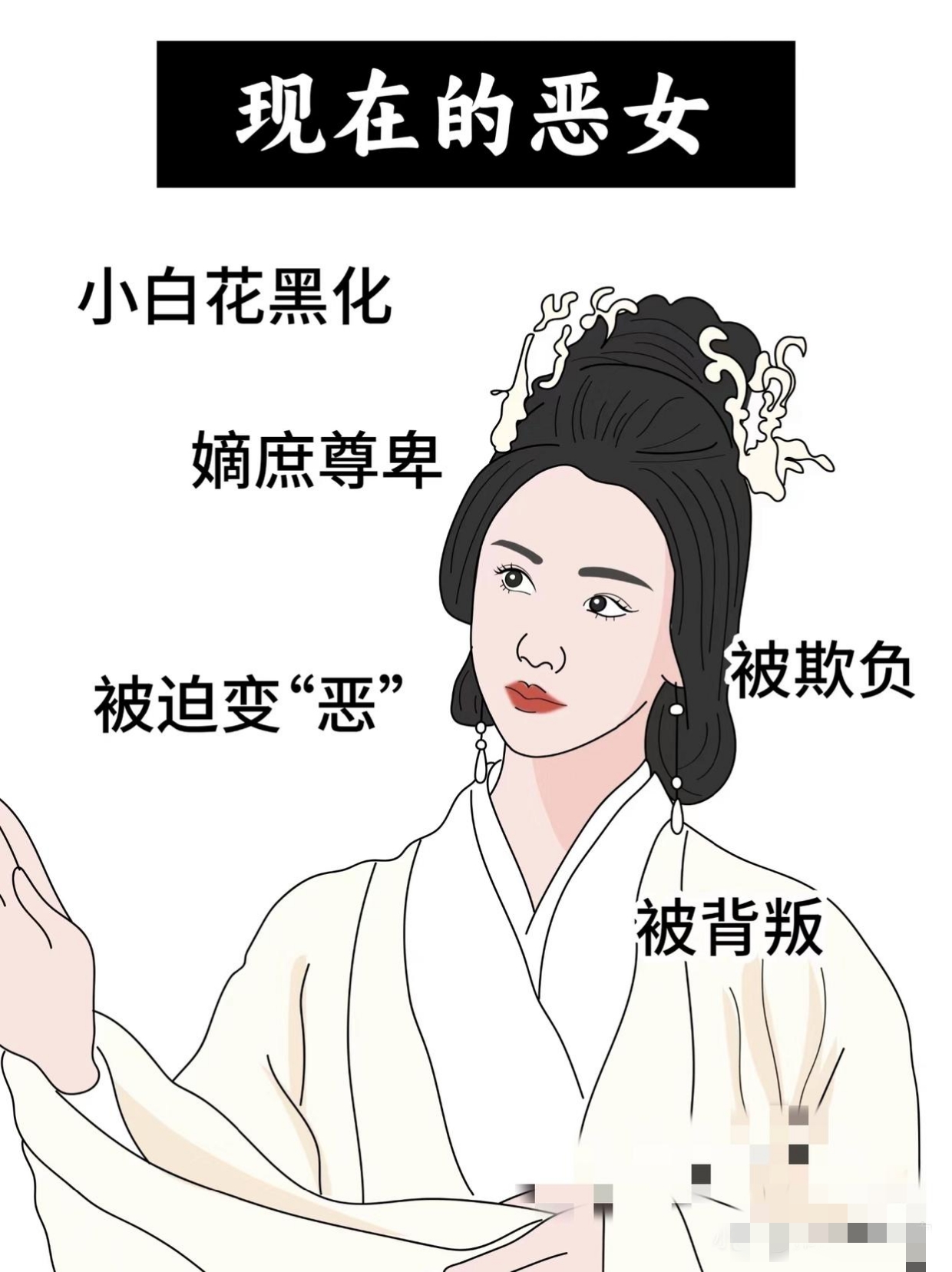 以前的恶女vs现在的恶女