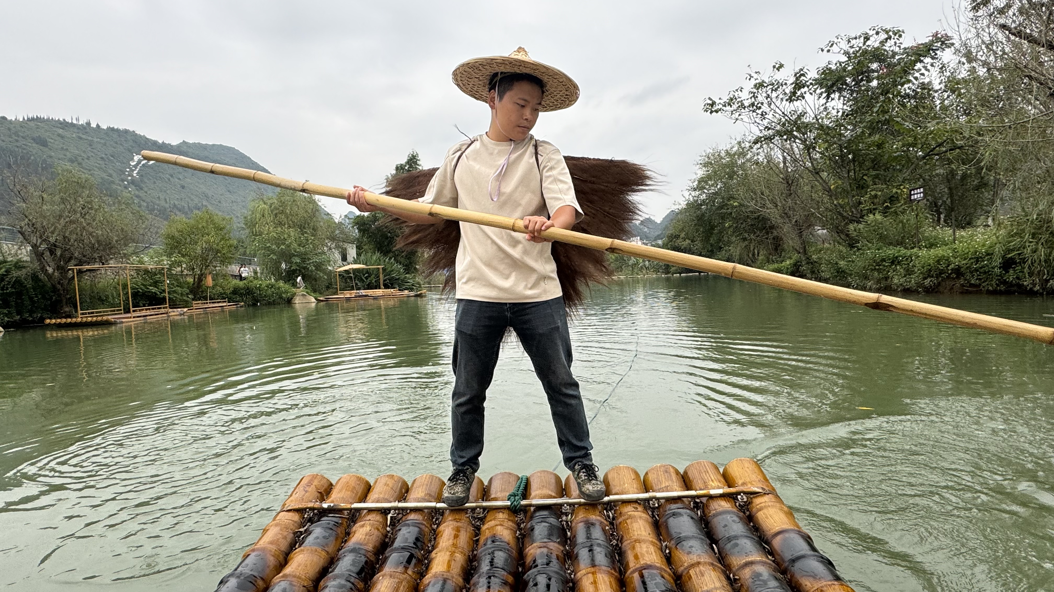 划船人古堰画乡船帮划船的人竹竿划船乌篷船与划船人图片祖父一代划船