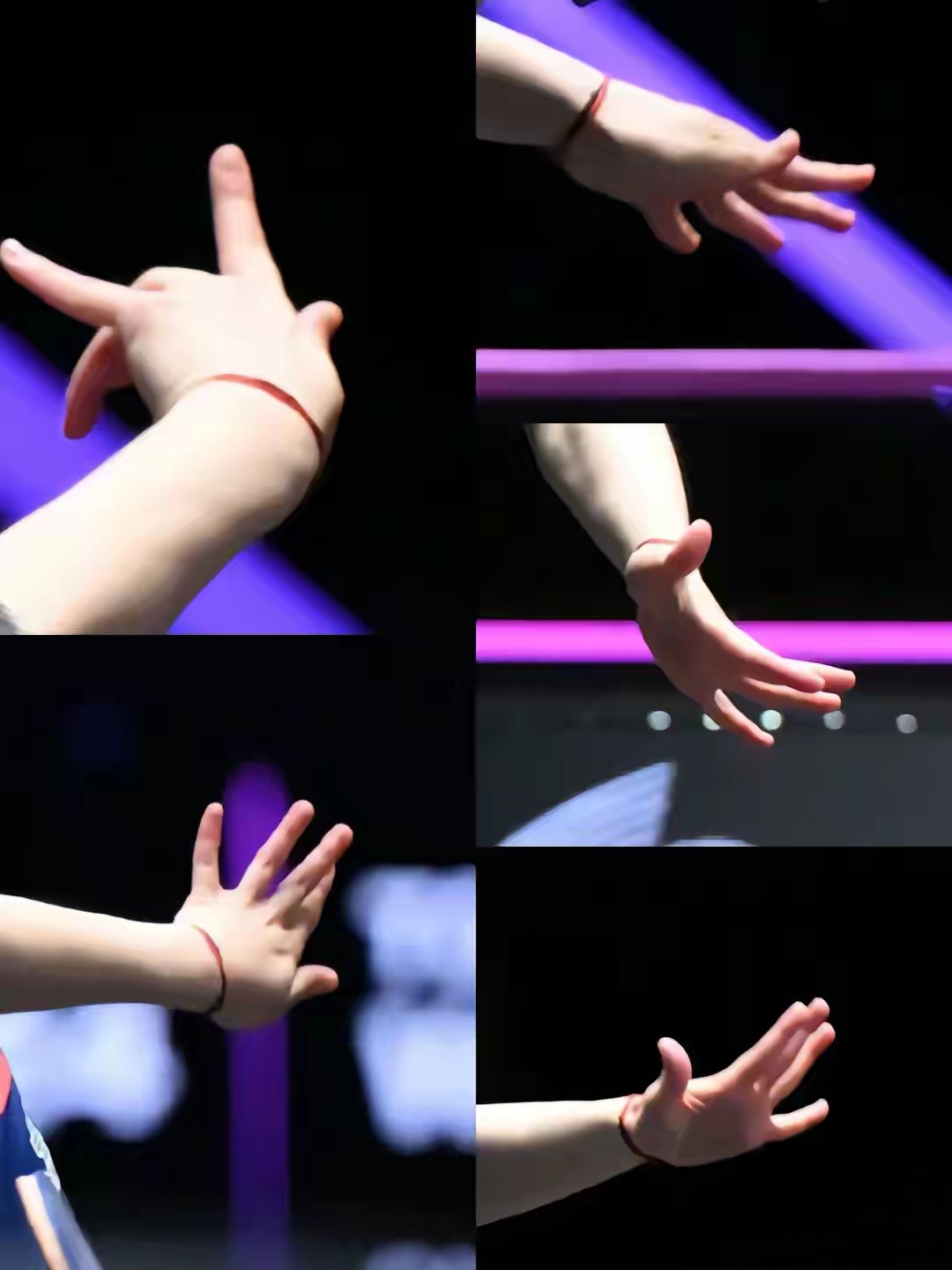 莎莎这手势也太萌了吧!你们觉得呢?