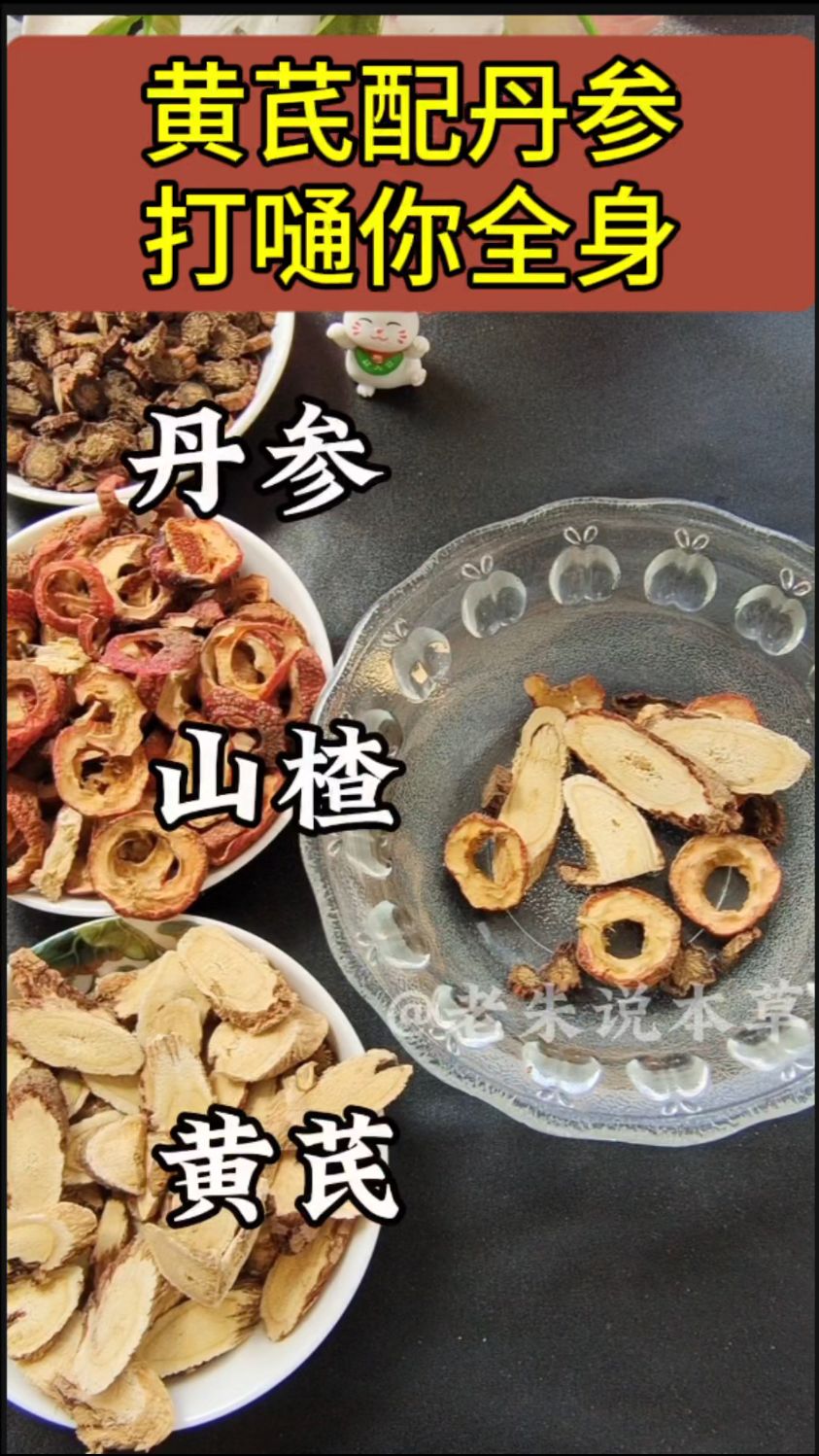 黄芪配丹参,给婆婆安排起来!