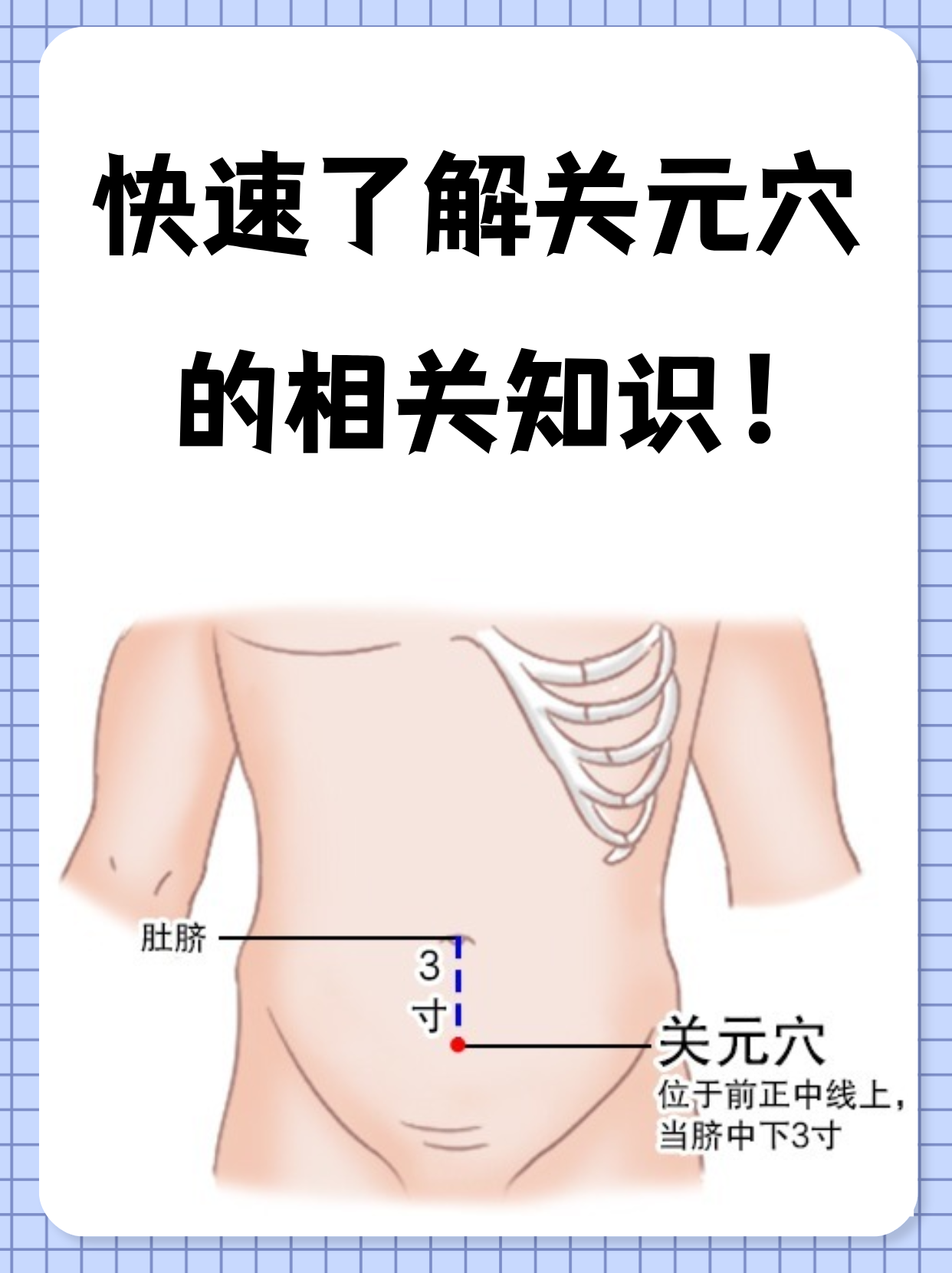 肚脐下关元准确位置图图片