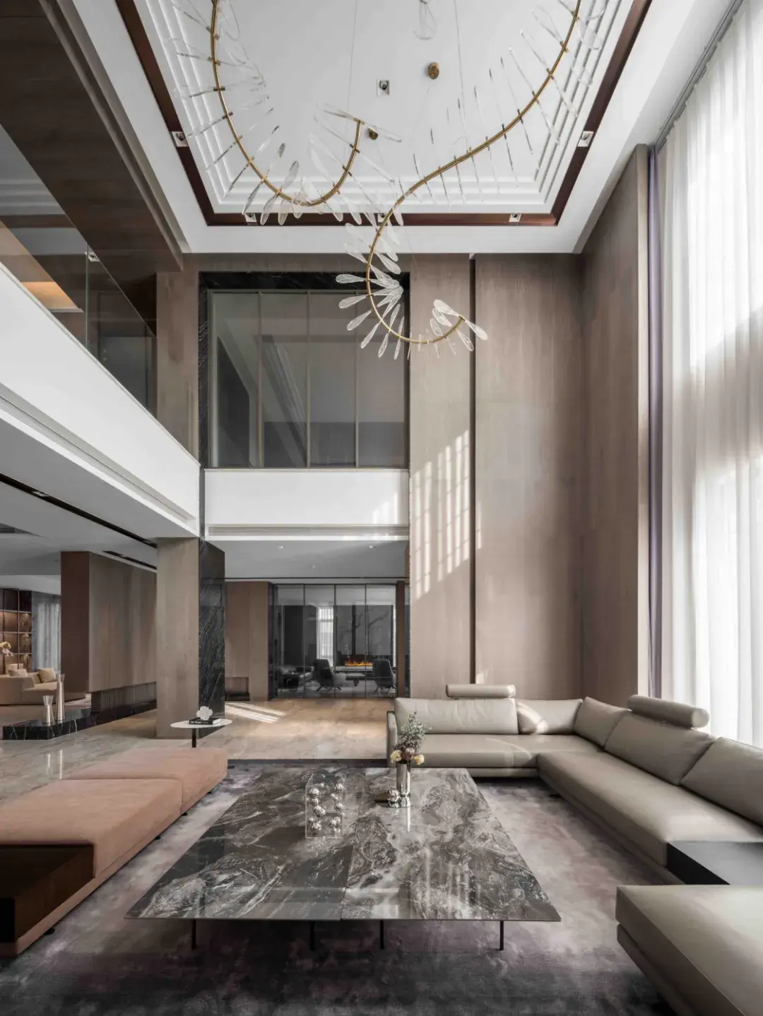 上海1917设计汪志鹏:1400㎡东方奢享空间,都市精英的哲学居所