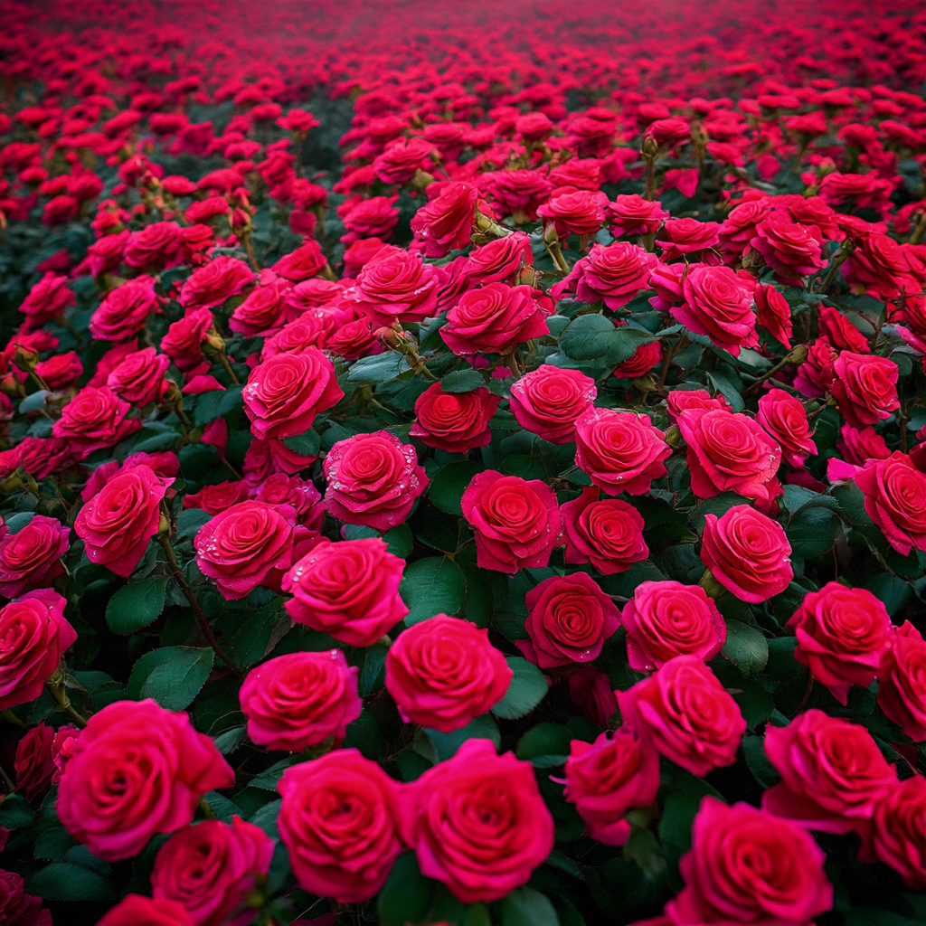玫瑰花海