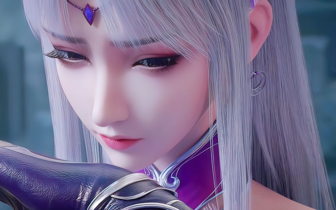 国漫中妩媚万千的七位白发女神,完美驾驭白色,颜值惊艳众生